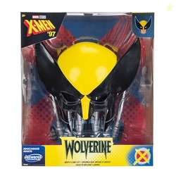 MARVEL Wolverine Official Adult Halloween Accessory Kit - Plastic Mask with Elastic Strap plus Two Claw Accessories