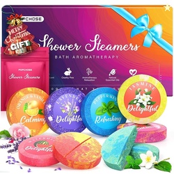 POPCHOSE Shower Steamers Aromatherapy, 8 Scented AD 