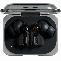 NOTHING EAR (A) WIRELESS EARBUDS, 45DB HYBRID NOISE CANCELLING EARBUDS, HI-RES AUDIO, ADVANCED EQUALISER, DUAL CONNECT, 6 MICS, 42.5H PLAYTIME EAR BUDS WIRELESS BLUETOOTH, BLACK