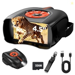 4K Night Vision Goggles for Adults: 4.5" IPS Screen Binoculars with 10X Zoom - Gifts for Men Dad Husband Boy Friend - 2624FT Digital Infrared Binocular for Camping Wildlife - Tech Gadgets Telescope