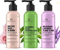 Botanic Hearth Relax & Renew Body Wash Set  3 Pack