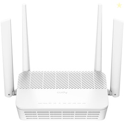 Cudy AX3000 Multi Gigabit Dual Band WiFi 6 Mesh Router, 2.5Gbps WAN RJ45 Port, 4 Gigabit RJ45 Ports, 4 5dBi Antennas, MU-MIMO, OpenVPN, Wireguard, Zerotier, Ipsec VPN, Cloud APP