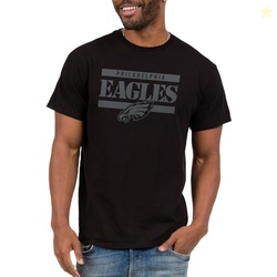 PHILADELPHIA EAGLES - NFL STENCIL BLOCK - SHORT SLEEVE FAN T-SHIRT