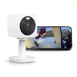 Wyze Cam OG Indoor/Outdoor 1080p Wi-Fi Smart Home Security Camera with Color Night Vision, Built-in Spotlight, Motion Detection, 2-Way Audio, Compatible with Alexa & Google, White, Free Expert Setup
