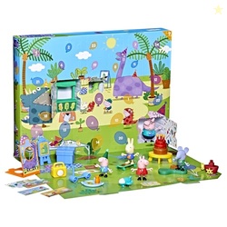 PEPPA PIG George's Party Advent Calendar with 24 Surprise Toys and Stickers Including 5 Figures, Preschool Toys for Girls and Boys, Kids, Ages 3+ (Amazon Exclusive)