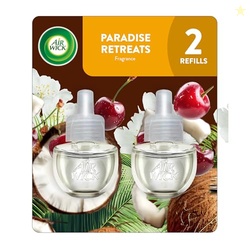 Air Wick Plug In Scented Oil Refill,Paradise Retreat, 2 ct