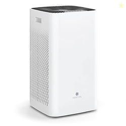 MEDIFY MA-112 AIR PURIFIER V3.0 WITH TRUE HEPA H13 FILTER|5,948 FT COVERAGE IN 1HR FOR SMOKE, WILDFIRES, ODORS, POLLEN, PETS | QUIET 99.9% REMOVAL TO 0.1 MICRONS | WHITE, 1-PACK