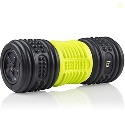 HealthSmart 4-Speed Vibrating Exercise Roller Foam FSA/HSA Eligible  Deep Tissue Massage Muscle Recovery & Pain Relief for Full Body | Electric foam Roller for Physical Therapy & Workout