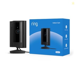 Ring Indoor Cam, Home or business security in 1080p HD video, Black