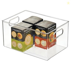 iDesign Recycled Plastic Pantry Storage Bin  Linus Collection - Clear