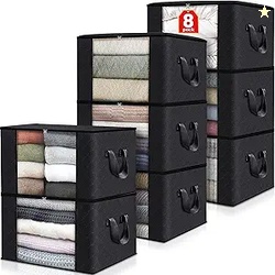 Fab totes Storage Bags(8 Pack)