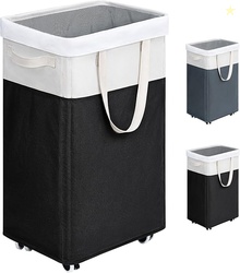 Goodpick Rolling Laundry Hamper with Wheels