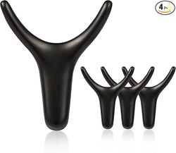 SIAMESE ALUMINUM BULLHORN HOOKS, 4 PCS 