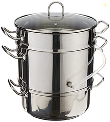 Norpro 619 Stainless Steel Steamer/Juicer