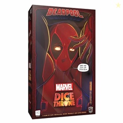 Marvel Dice Throne: Deadpool Deluxe Edition - Rolling Battle Game, Play as Deadpool With Unique Abilities, Stand-Alone Expansion & Compatible With All Heroes, Officially Licensed
