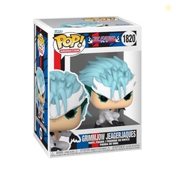 FUNKO POP ANIMATION: BLEACH - GRIMMJOW JAEGERJAQUEZ JEAGERJAQUES - 1/6 ODDS FOR RARE CHASE VARIANT - (GLOW IN THE DARK), (STYLES MAY VARY) - COLLECTABLE VINYL FIGURE - GIFT IDEA - ANIME FANS