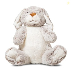 Melissa & Doug Jumbo Burrow Bunny Lop-Eared Rabbit Stuffed Plush Animal (21 Inches Tall)