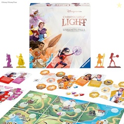 Ravensburger Chronicles of Light Darkness: Falls Disney Family Board Game for Ages 8 and Up - MESH Accredited