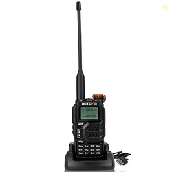 Retevis RA79 (Upgrade for UV 5R 3rd) Ham Radio, Dual Band Two Way Radio, Support Chirp, NOAA, Portable Handheld AM/FM Radio, Emergency Walkie Talkies with USB-C Charging for Hunting