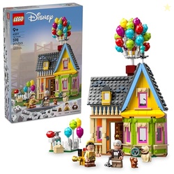 LEGO DISNEY AND PIXAR UP HOUSE, CLASSIC DISNEY CELEBRATION BUILDING TOY SET FOR KIDS AND MOVIE FANS AGES 9 AND UP, A FUN GIFT FOR FANS AND ANYONE WHO LOVES CREATIVE PLAY, 43217