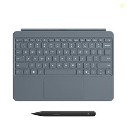 MICROSOFT SURFACE PRO KEYBOARD AND SLIM PEN 2 BUNDLE FOR SURFACE PRO 12" DEVICE, ALCANTARA MATERIAL, OCEAN