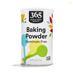 365 BY WHOLE FOODS MARKET, BAKING POWDER, 10 OZ