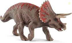 Schleich Dinosaurs - 4" Realistic Triceratops Dinosaur Figure - Educational Jurassic Dino Toy Figurine for Boys and Girls - Durable Montessori Educational Animal Toy for Kids Ages 4+ | 15000