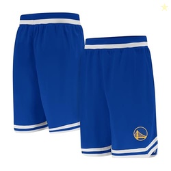 Ultra Game NBA Men's Active Knit 8" Basketball Training Shorts,Golden State Warriors,Team Color,3X-Large