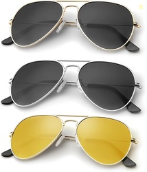 KALIYADI CLASSIC AVIATOR SUNGLASSES FOR MEN WOMEN 