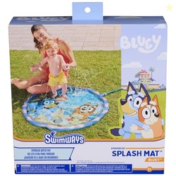 SwimWays Bluey Splash Mat, Kids Splash Pad, Outdoor Toys, Bluey Party Supplies and Water Toys for Kids Ages 1 & Up