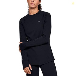 Under Armour Women's ColdGear Base 2.0 Crew XS Black