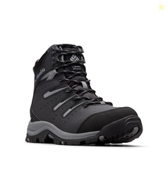 Columbia Mens Gunnison II Omni-Heat, Black/Titanium Grey Steel, 8.5