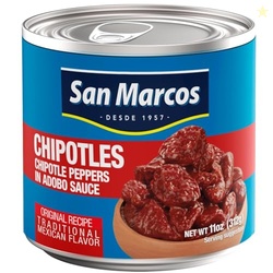 San Marcos Chipotle Peppers Adobo Sauce (11Oz )