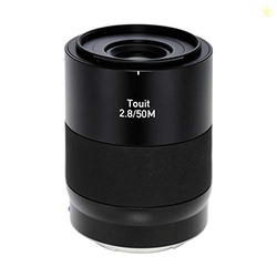 ZEISS Touit 2.8/50 Macro Camera Lens for Sony E-Mount Mirrorless Cameras, Black
