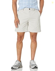 Amazon Essentials Men's Slim-Fit 7" Chino Shorts, Grey, 33