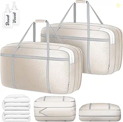 DIMJ 100L COMFORTER STORAGE BAG WITH HANDLS