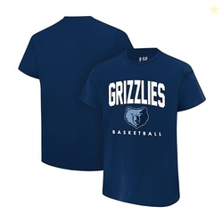 Ultra Game Boys' Arched Plexi Short Sleeve T-Shirt,Memphis Grizzlies,Team Color,18-20