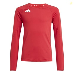 Adidas Girls Volleyball Hilo Long Sleeve Jersey, Team Power Red, Large