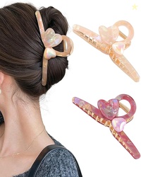 2 PCS Large Metal Hair Claw Clips for Women 
