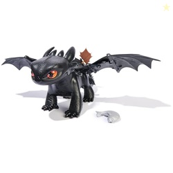 DreamWorks Dragons How to Train Your Dragon, Tame & Train Interactive Toothless with 60 Sounds & Reactions, Kids Toys for Boys & Girls Ages 4 & up