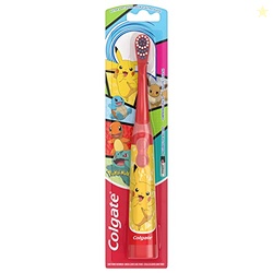 COLGATE KIDS POWERED VIBRATING TOOTHBRUSH, POKEMON, 1 PACK