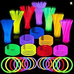JOYIN 144 PCS 8 GLOW STICKS BULK PARTY FAVORS PACK