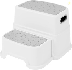 HOMKO 2 STEP KIDS TODDLER POTTY TRAINING STEP STOOL