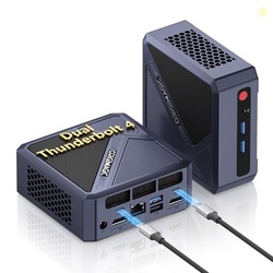 ORIGIMAGIC N3 DUAL THUNDERBOLT 4 MINI PC, CORE I7-12700H (UPGRADED I5-12600H), MINI DESKTOP COMPUTERS 11 PRO, 32GB DDR4 512GB NVME SSD, QUAD DISPLAY, 8K, 2.5G LAN, WIFI-6E, BT-5.2, OFFICE/BUSINESS