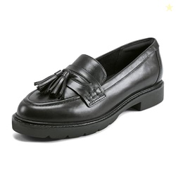 Rockport Women's Kiara, Black Leather, 6.5 Medium