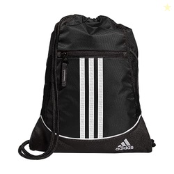 adidas Alliance Sackpack  Drawstring Backpack for Sports, Small Gym Bag