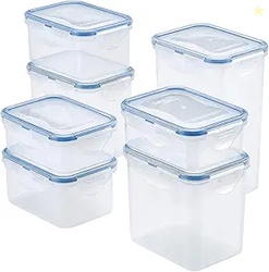 LOCK & LOCK Easy Essentials Food Storage lids, 14 Piece