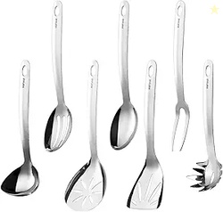 STAINLESS STEEL COOKING UTENSILS SET, 7PCS 