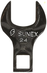 SUNEX TOOLS 97324A 1/2-Inch Drive 24-mm Jumbo Crowfoot Wrench