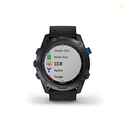 Garmin Descent Mk2i, Watch-Style Dive Computer with Air Integration, Multisport Training/Smart Features, Titanium with Black Band